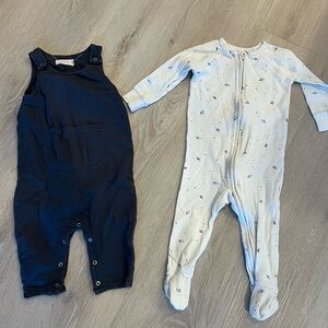 Pehr one piece sleeper Bundle 6-12 months